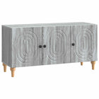 TV-kast 99x34,5x50 cm grijs sonoma bewerkt hout