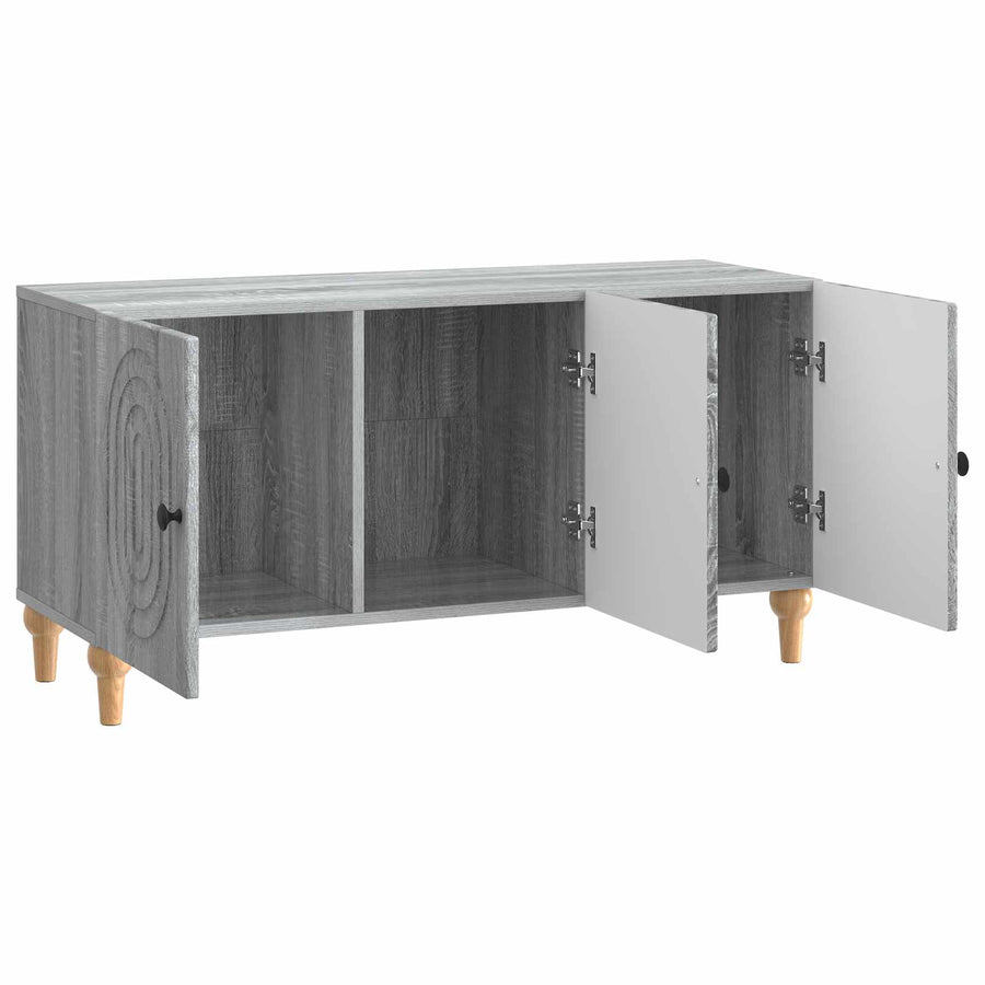 TV-kast Grijs sonoma 99 x 34,5 x 50 cm Bewerkt hout