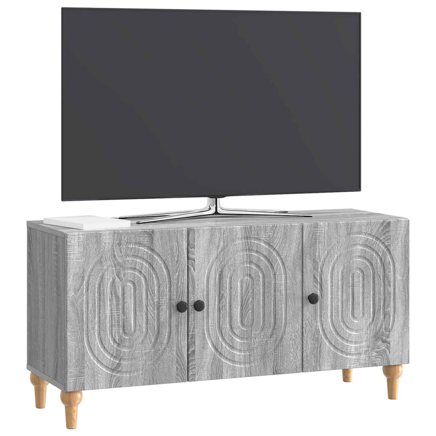 TV-kast Grijs sonoma 99 x 34,5 x 50 cm Bewerkt hout
