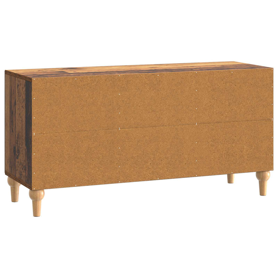 TV-kast Oud hout 99 x 34,5 x 50 cm Bewerkt hout
