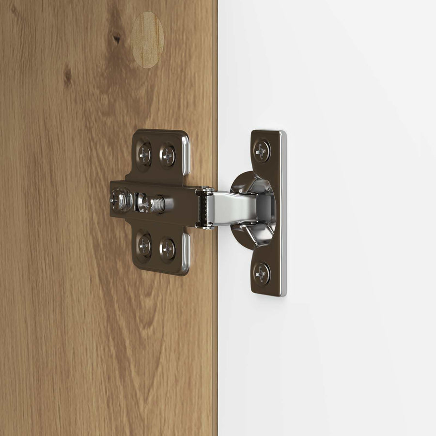 TV-kast Artisanaal eiken 99 x 34,5 x 50 cm Bewerkt hout