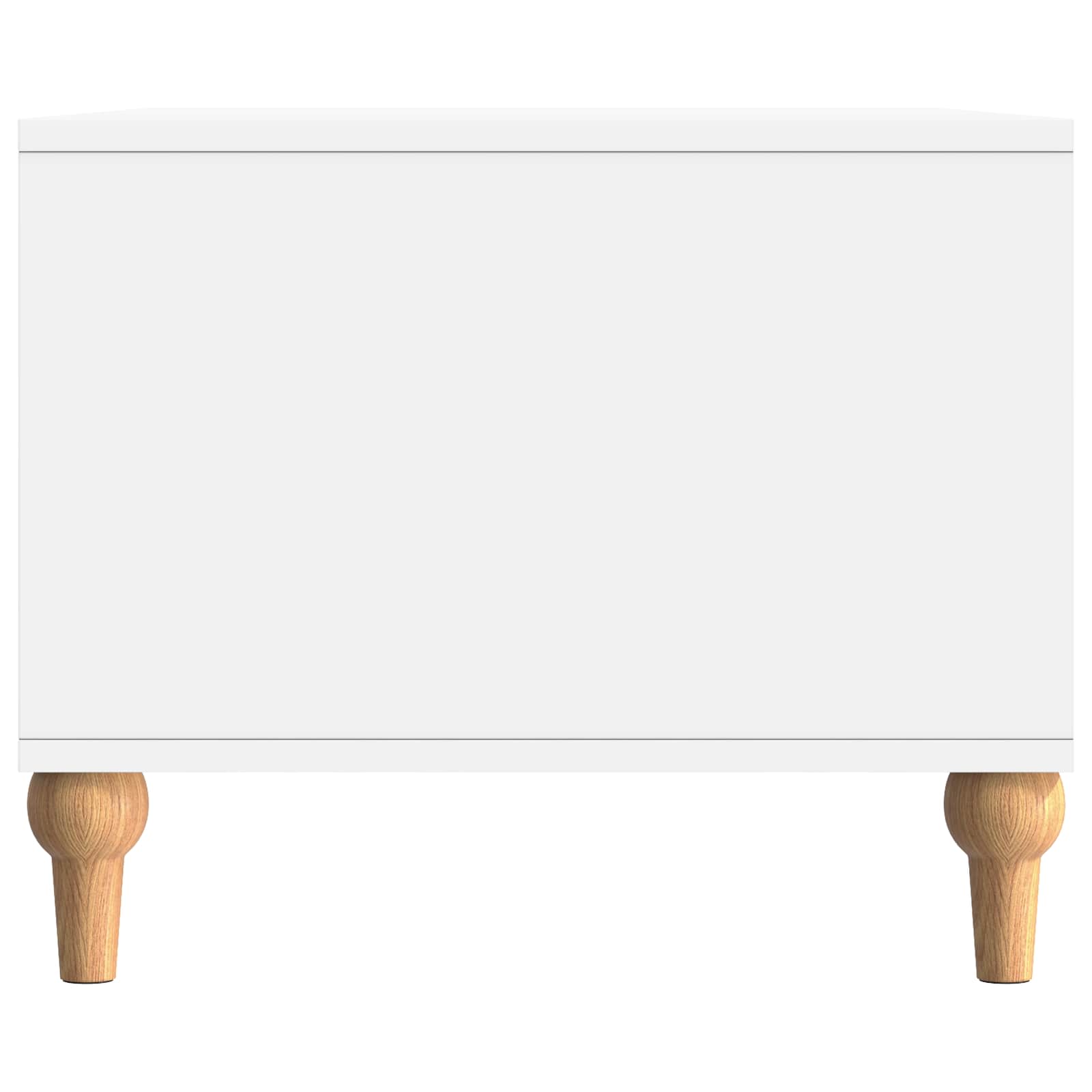 Salontafel Wit 90 x 50 x 40 cm Bewerkt hout