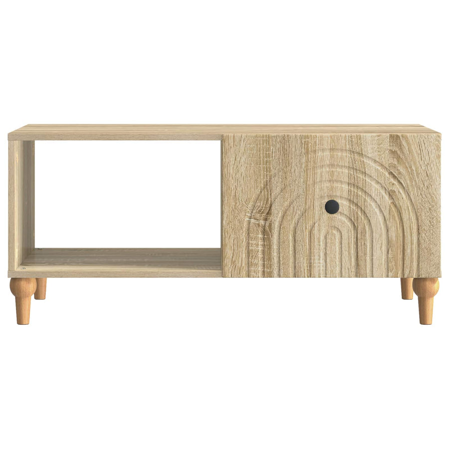 Salontafel Sonoma Eiken 90 x 50 x 40 cm Bewerkt hout