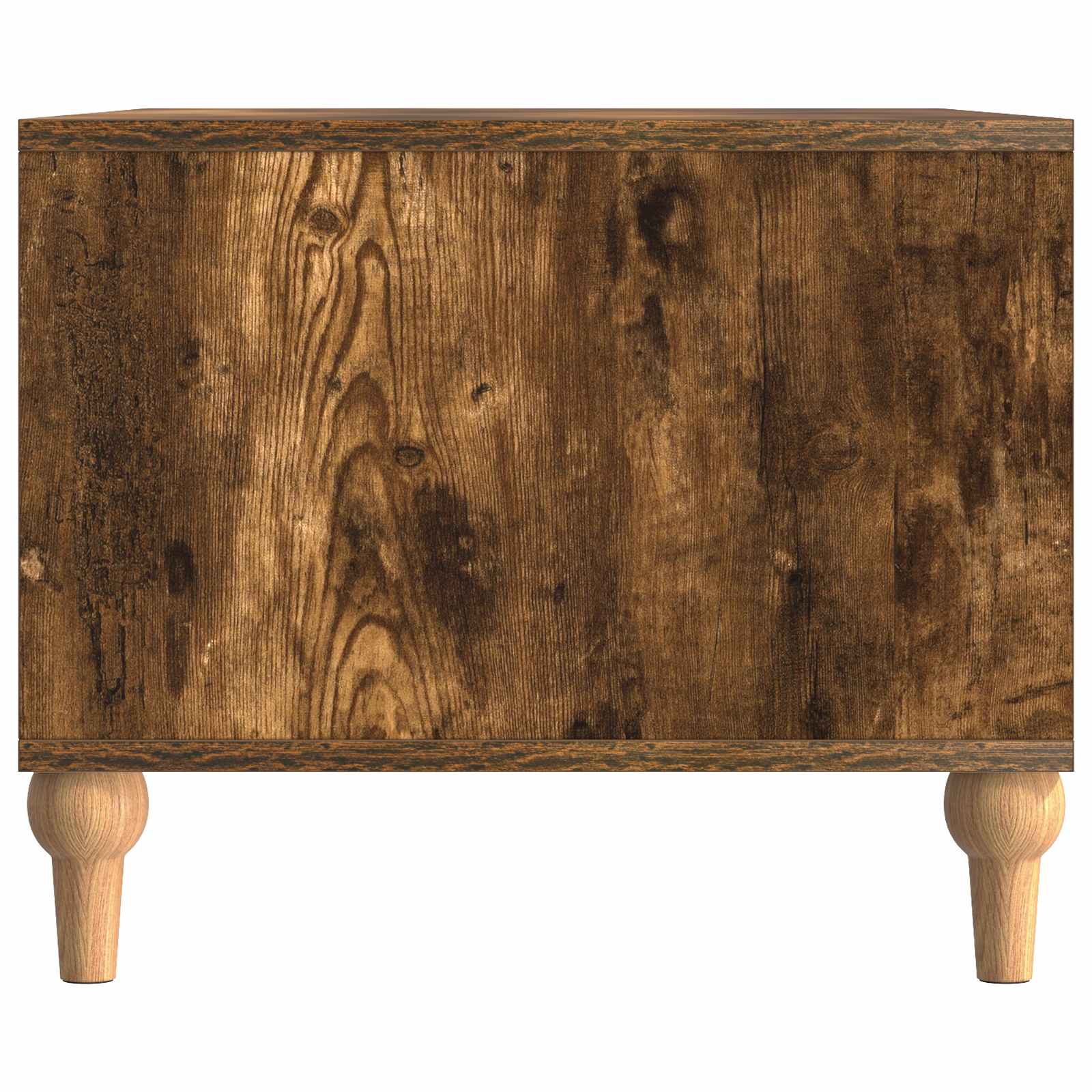 Salontafel Gerookt eiken 90 x 50 x 40 cm Bewerkt hout