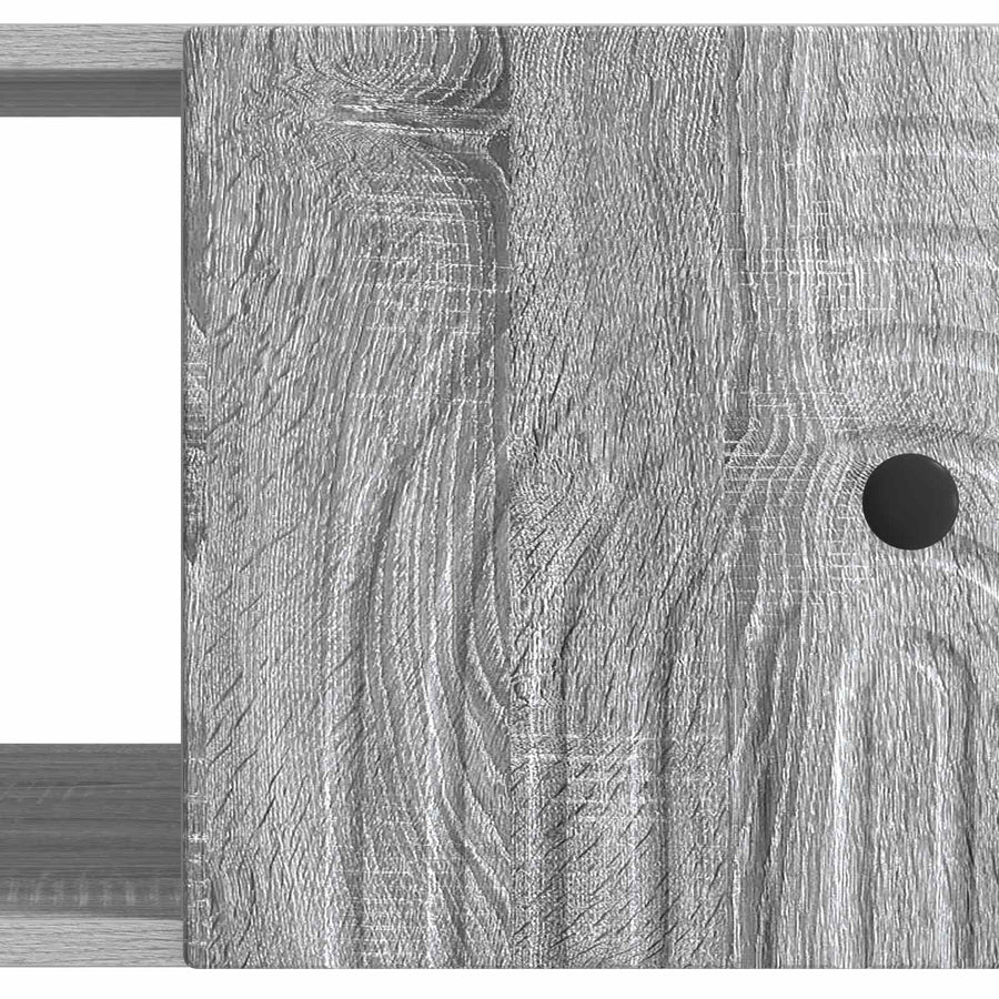 Salontafel Grijs sonoma 90 x 50 x 40 cm Bewerkt hout