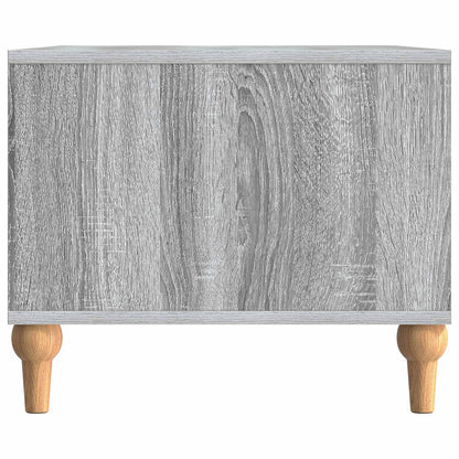 Salontafel Grijs sonoma 90 x 50 x 40 cm Bewerkt hout
