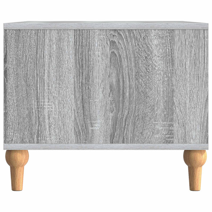 Salontafel Grijs sonoma 90 x 50 x 40 cm Bewerkt hout