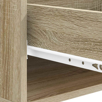 Salontafel met lade Sonoma Eiken 49 x 50 x 40 cm Bewerkt hout