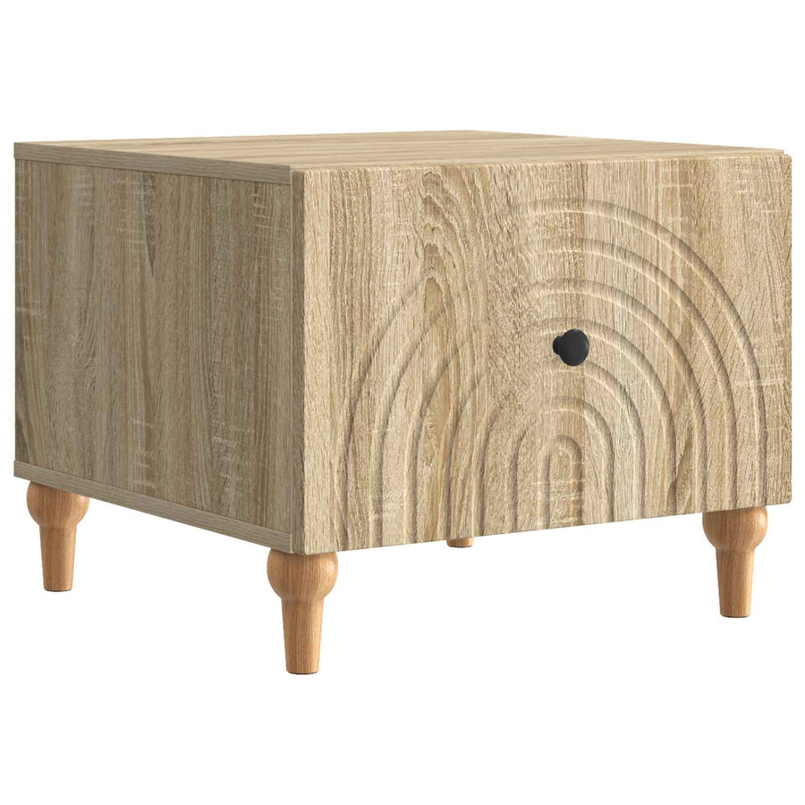 Salontafel met lade Sonoma Eiken 49 x 50 x 40 cm Bewerkt hout