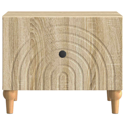 Salontafel met lade Sonoma Eiken 49 x 50 x 40 cm Bewerkt hout