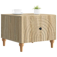 Salontafel met lade Sonoma Eiken 49 x 50 x 40 cm Bewerkt hout