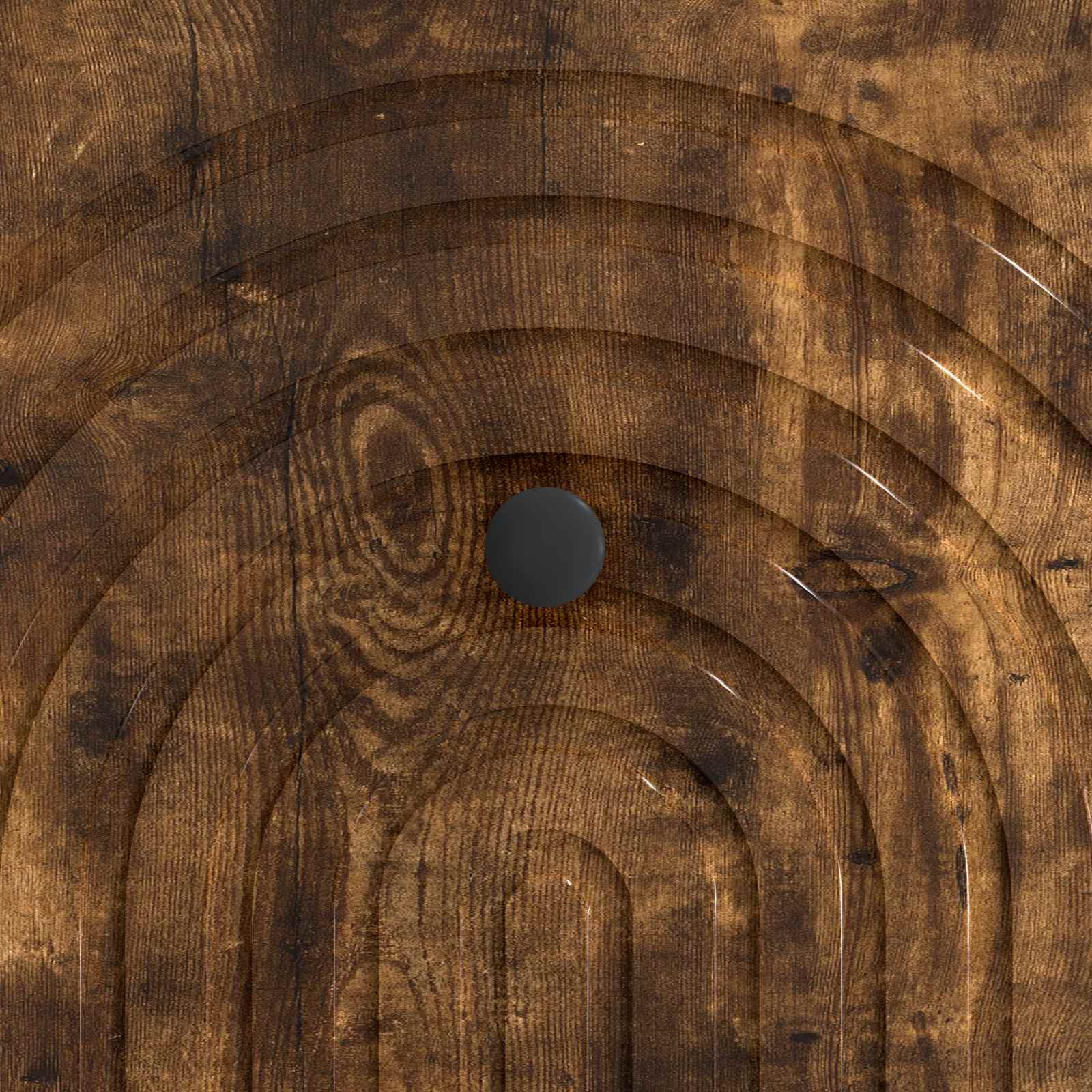 Salontafel met lade Gerookt eiken 49 x 50 x 40 cm Bewerkt hout