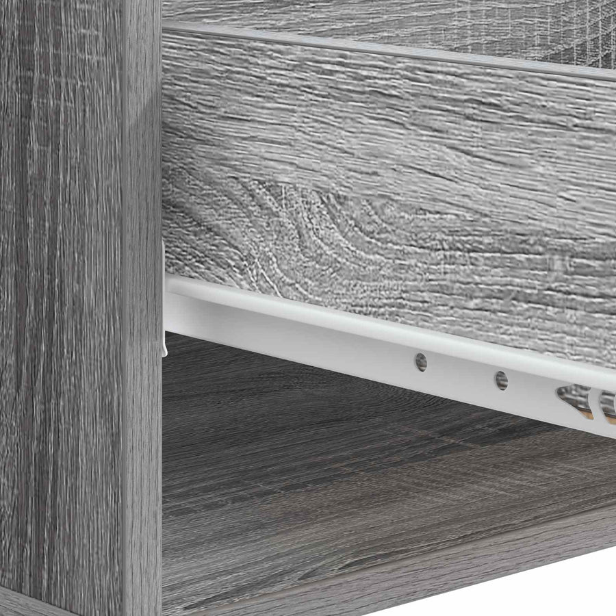 Salontafel met lade Grijs sonoma 49 x 50 x 40 cm Bewerkt hout