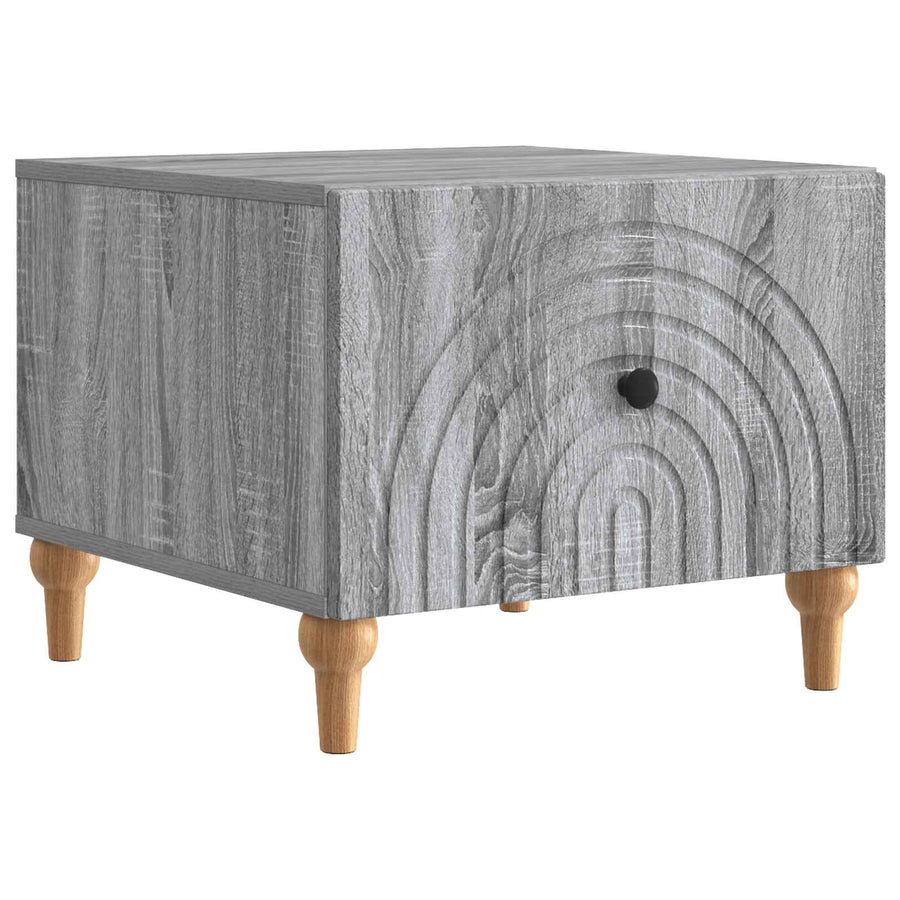 Salontafel met lade Grijs sonoma 49 x 50 x 40 cm Bewerkt hout
