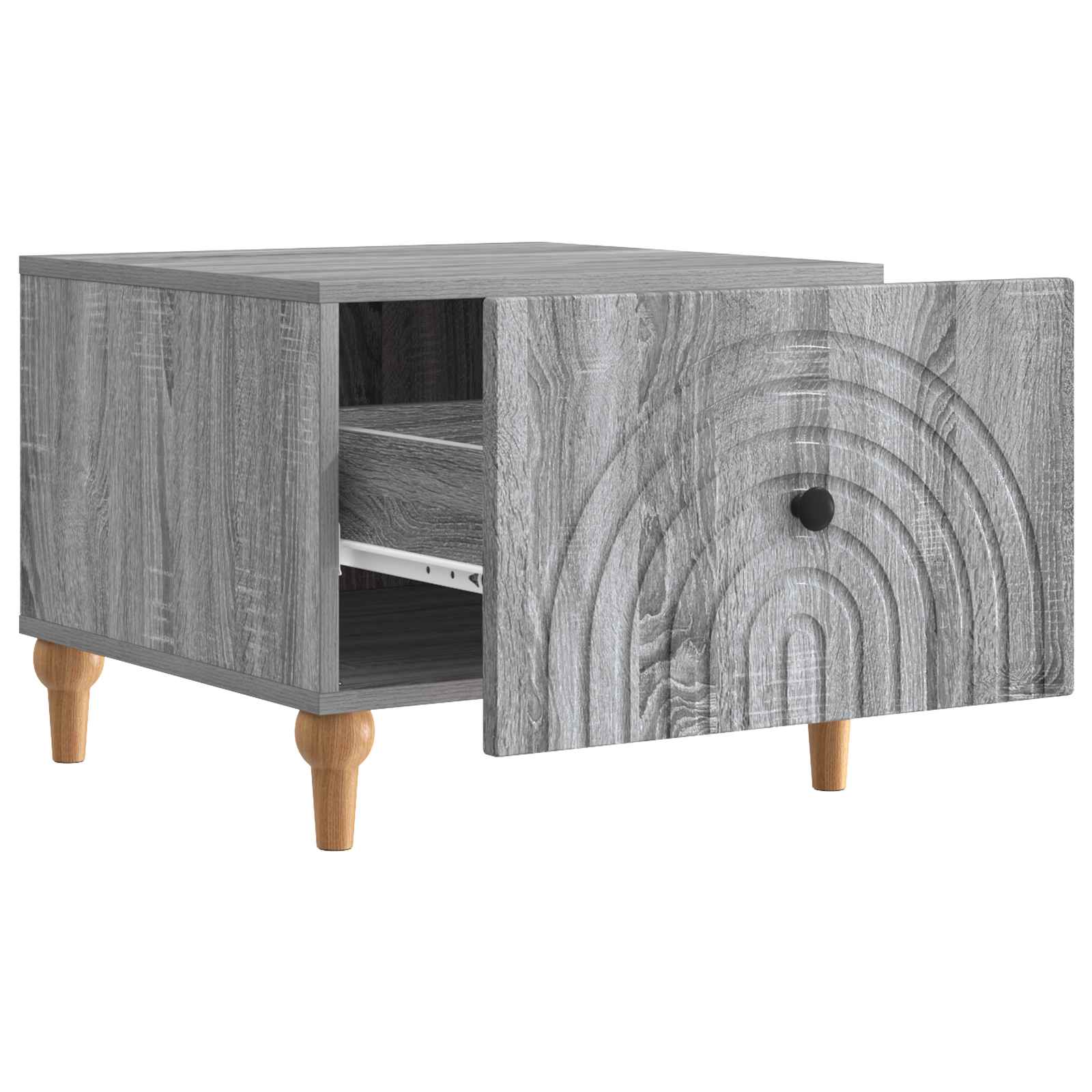Salontafel met lade Grijs sonoma 49 x 50 x 40 cm Bewerkt hout