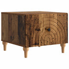 Salontafel 49x50x40 cm bewerkt hout