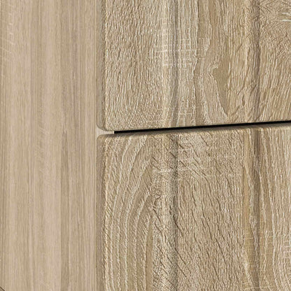 Nachtkastje 2 pcs Sonoma Eiken 43 x 34,5 x 49,5 cm Bewerkt hout