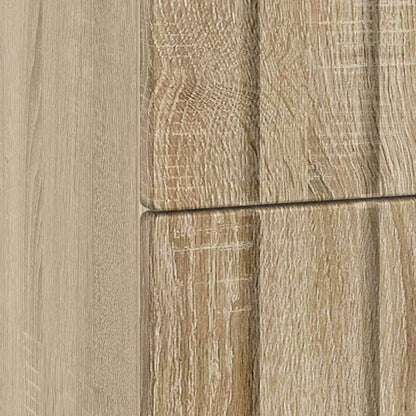 Nachtkastje Sonoma Eiken 62 x 34,5 x 49,5 cm Bewerkt hout