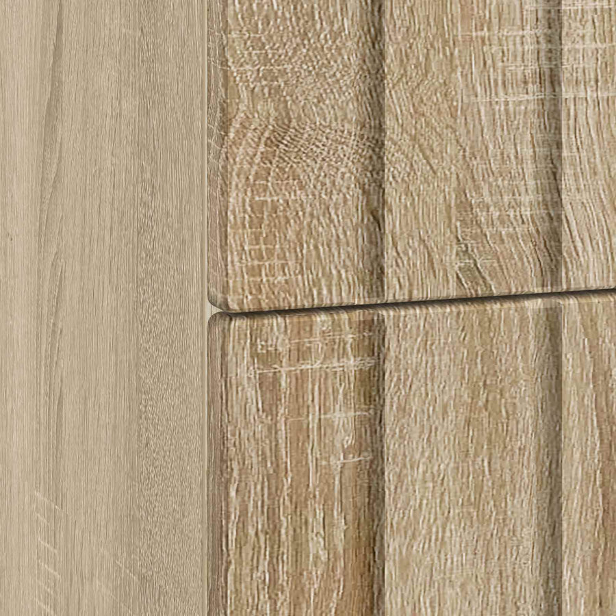 Nachtkastje Sonoma Eiken 62 x 34,5 x 49,5 cm Bewerkt hout
