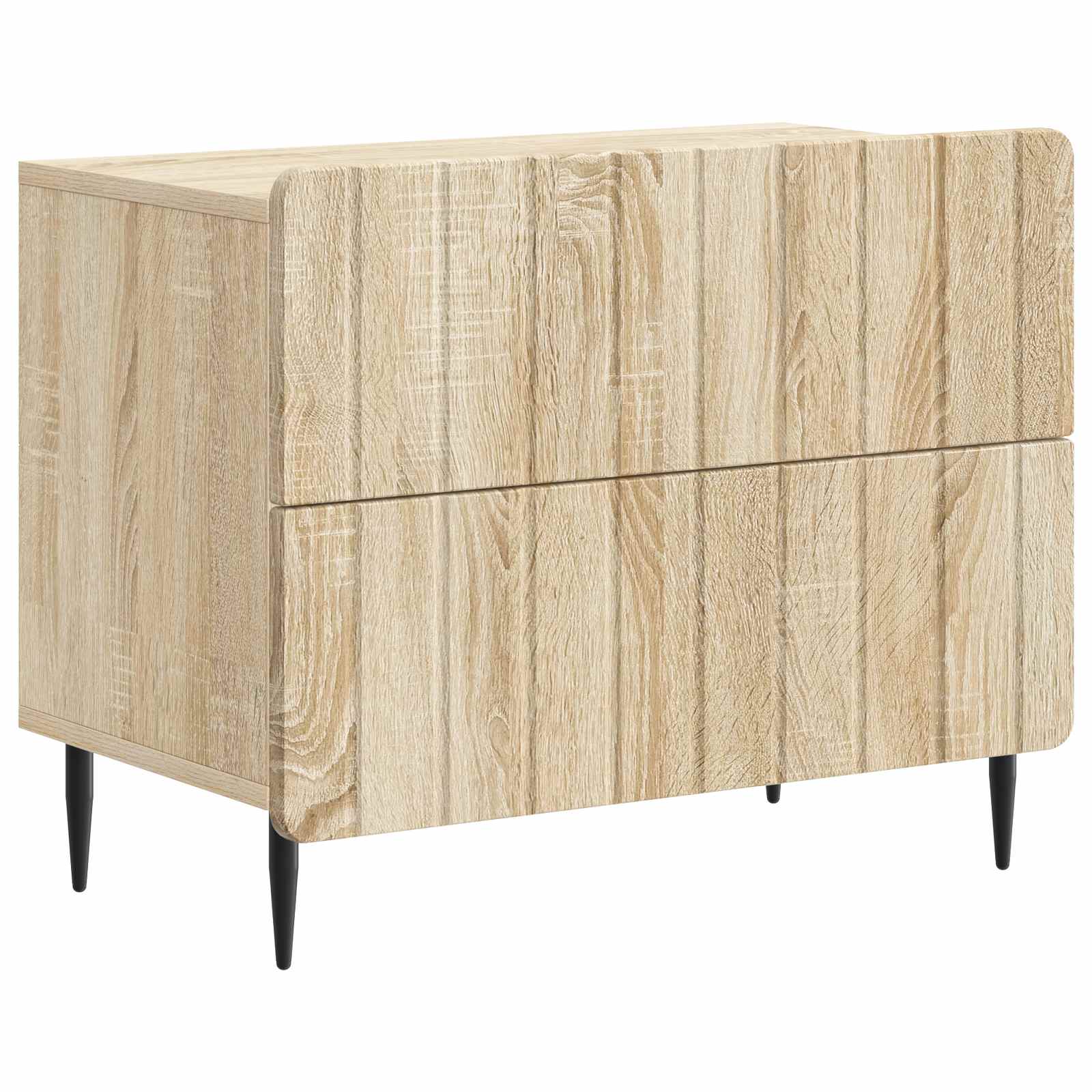 Nachtkastje Sonoma Eiken 62 x 34,5 x 49,5 cm Bewerkt hout