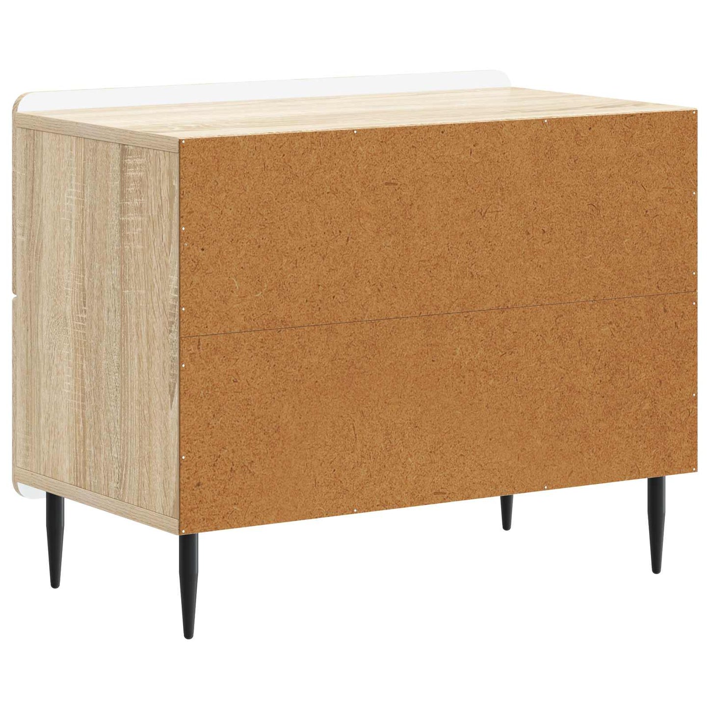 Nachtkastje Sonoma Eiken 62 x 34,5 x 49,5 cm Bewerkt hout