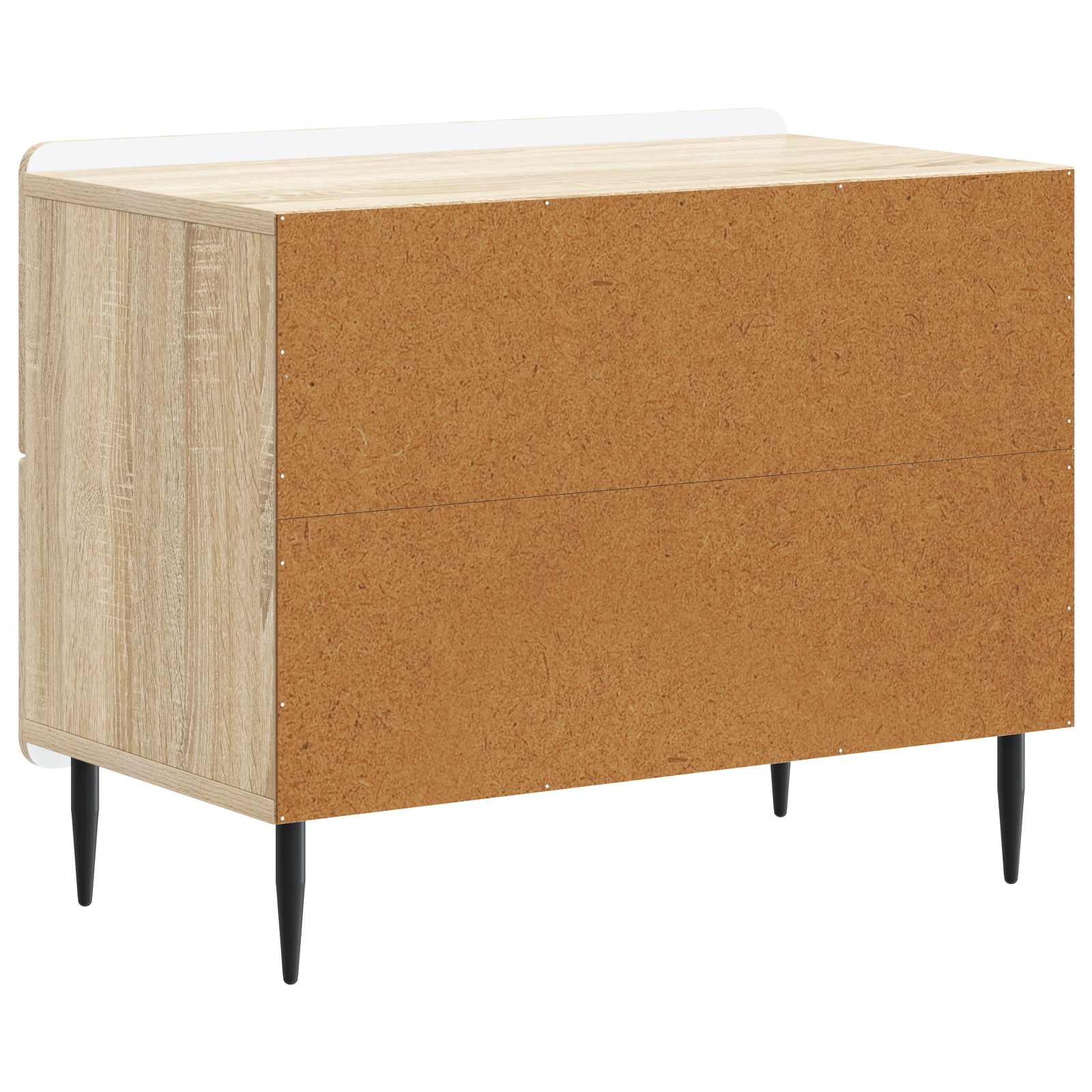 Nachtkastje Sonoma Eiken 62 x 34,5 x 49,5 cm Bewerkt hout