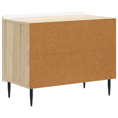 Nachtkastje Sonoma Eiken 62 x 34,5 x 49,5 cm Bewerkt hout