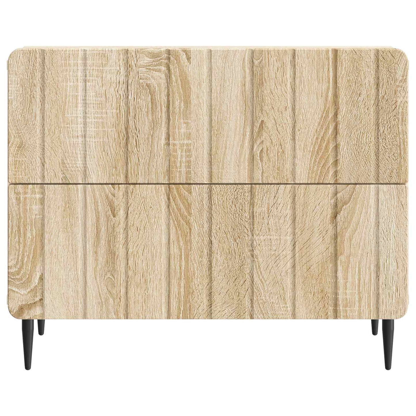 Nachtkastje Sonoma Eiken 62 x 34,5 x 49,5 cm Bewerkt hout