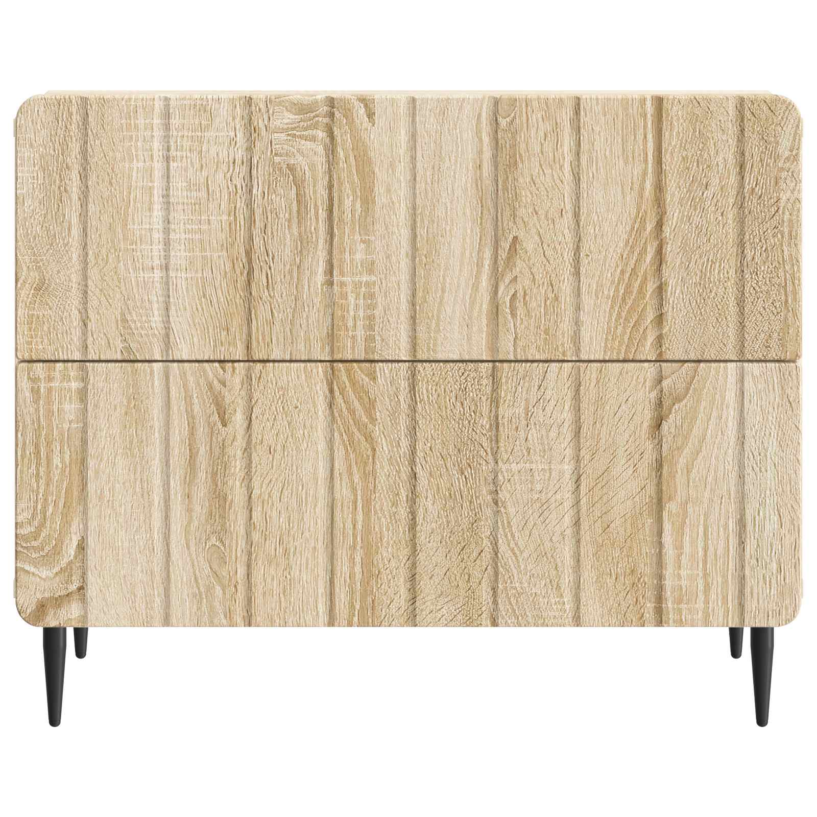 Nachtkastje Sonoma Eiken 62 x 34,5 x 49,5 cm Bewerkt hout