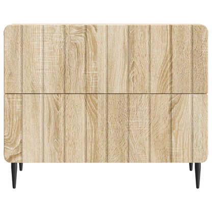 Nachtkastje Sonoma Eiken 62 x 34,5 x 49,5 cm Bewerkt hout