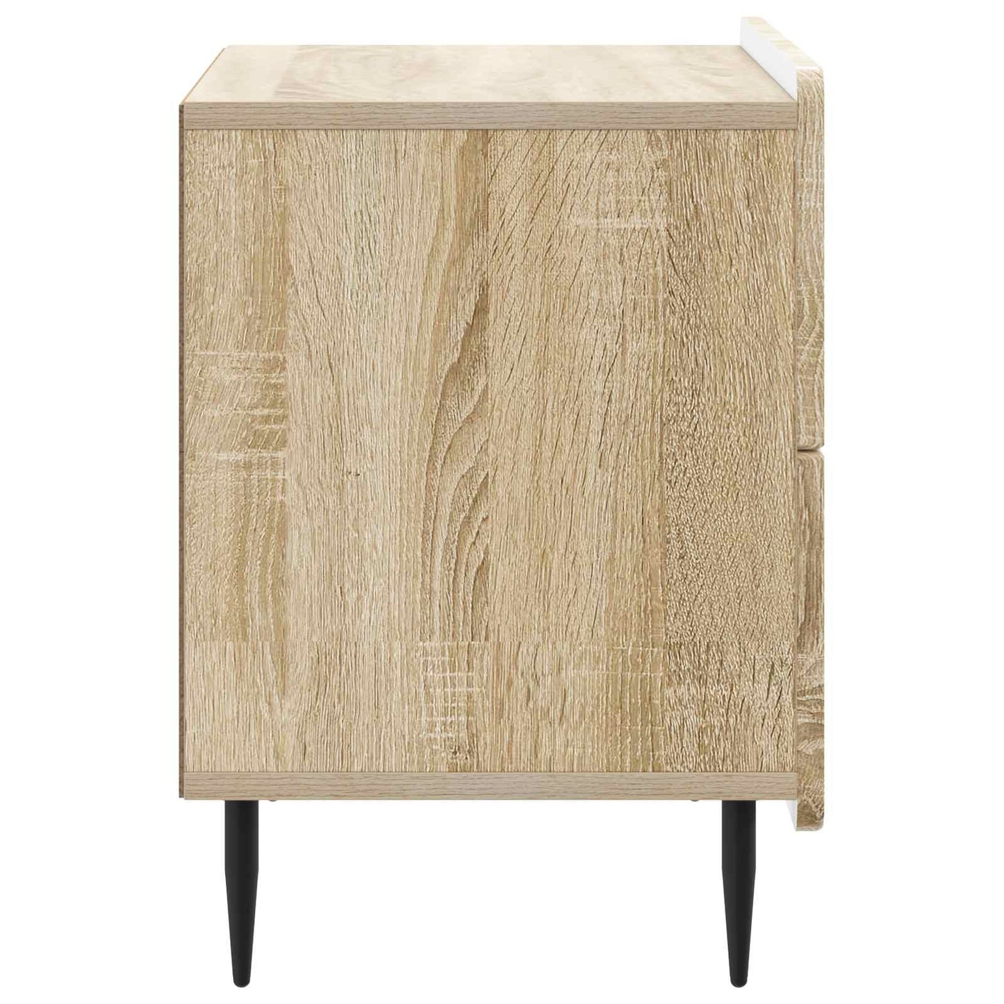 Nachtkastje Sonoma Eiken 62 x 34,5 x 49,5 cm Bewerkt hout