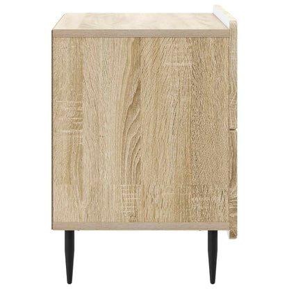 Nachtkastje Sonoma Eiken 62 x 34,5 x 49,5 cm Bewerkt hout