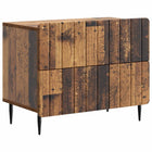 Nachtkastje 62x34,5x49,5 cm oud hout
