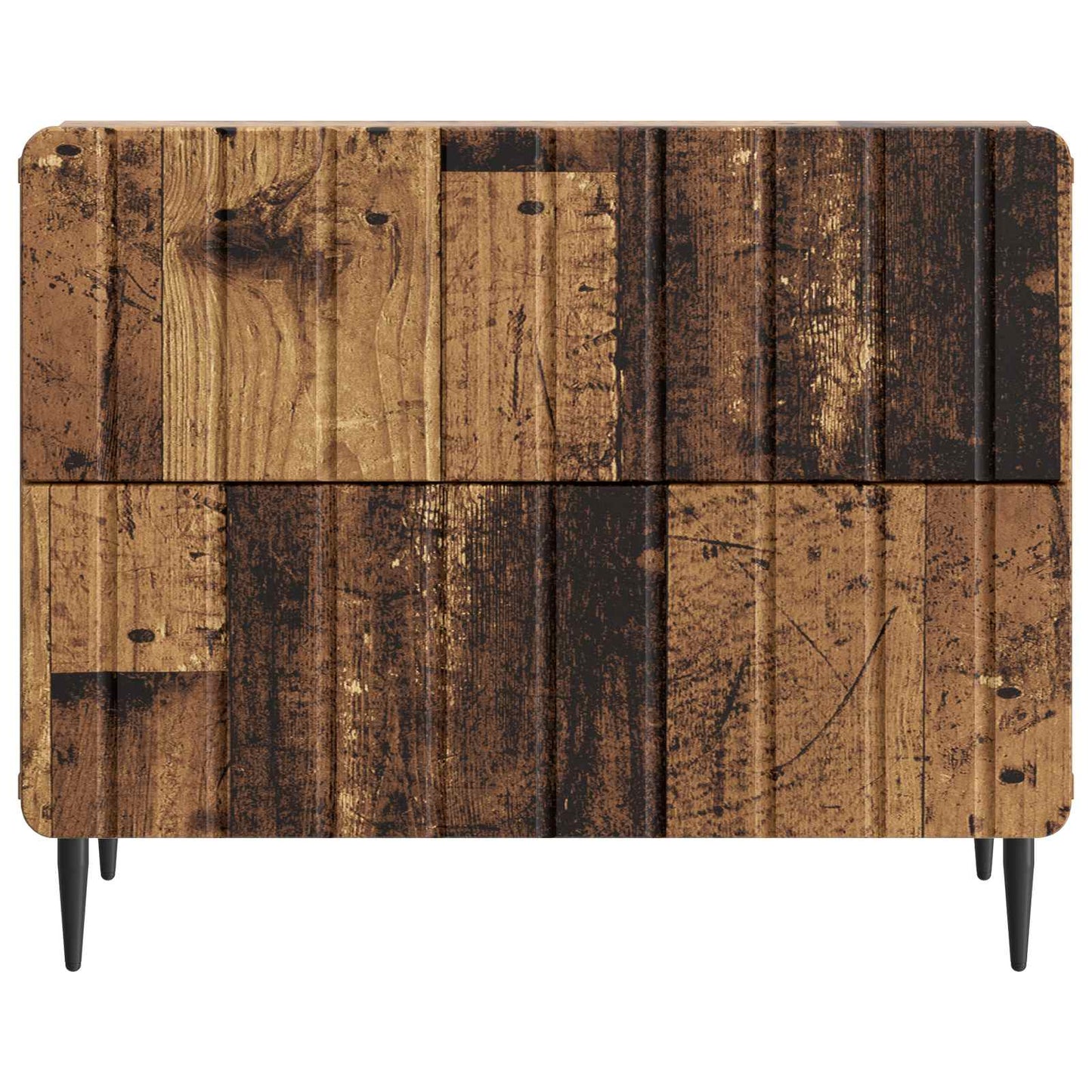 Nachtkastje met lade Oud hout 62 x 34,5 x 49,5 cm Bewerkt hout