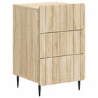 Nachtkastje 43x41x68 cm Sonoma eiken bewerkt hout