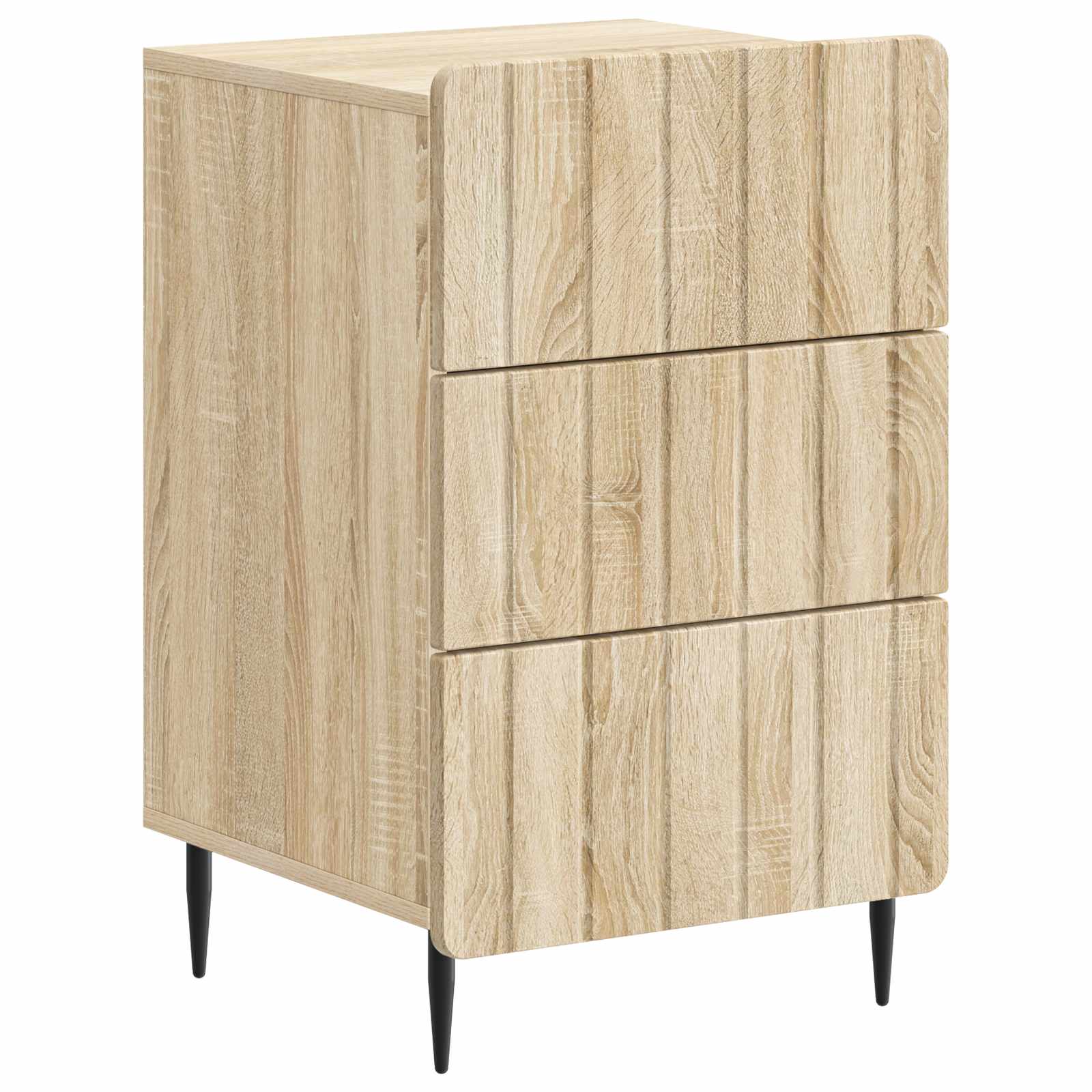 Nachtkastje met lade Sonoma Eiken 43x 41 x 68 cm Bewerkt hout