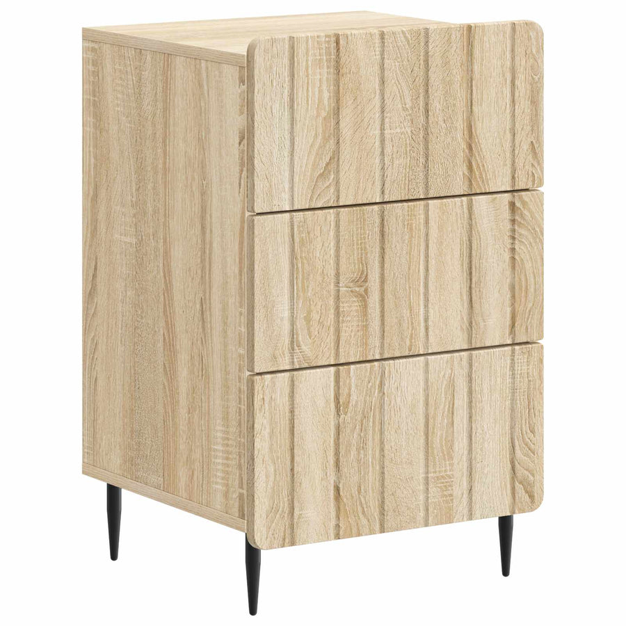 Nachtkastje met lade Sonoma Eiken 43x 41 x 68 cm Bewerkt hout