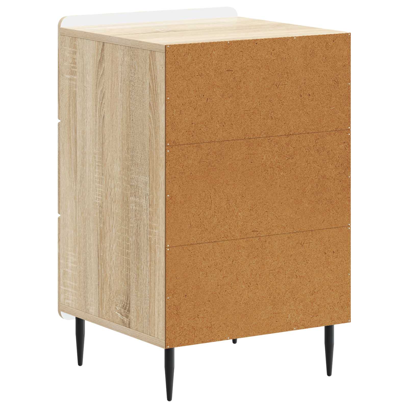 Nachtkastje met lade Sonoma Eiken 43x 41 x 68 cm Bewerkt hout