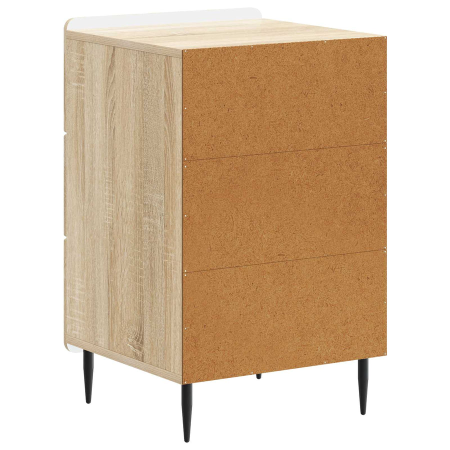 Nachtkastje met lade Sonoma Eiken 43x 41 x 68 cm Bewerkt hout