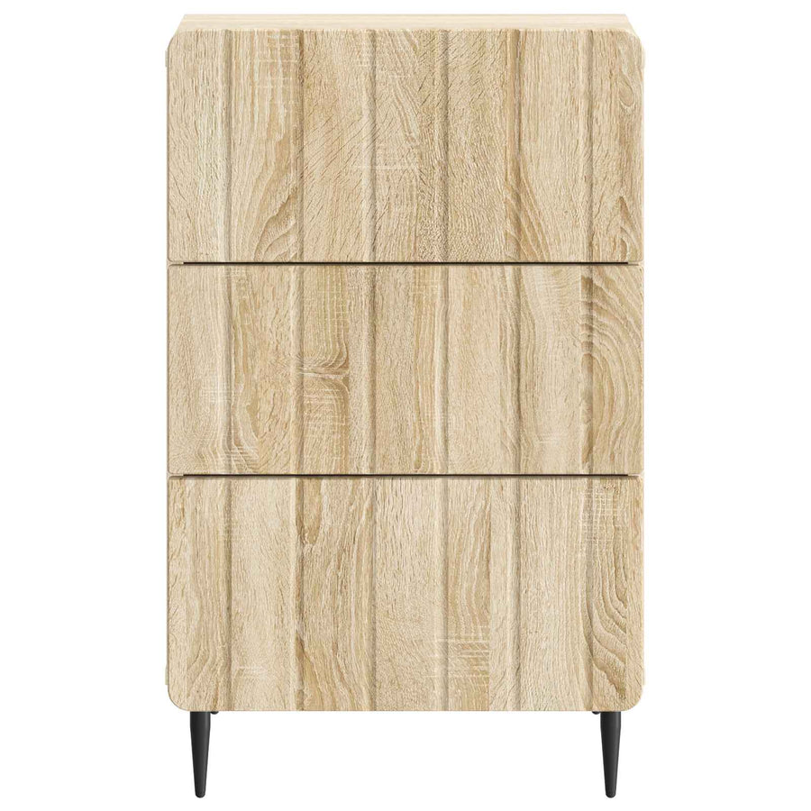 Nachtkastje met lade Sonoma Eiken 43x 41 x 68 cm Bewerkt hout