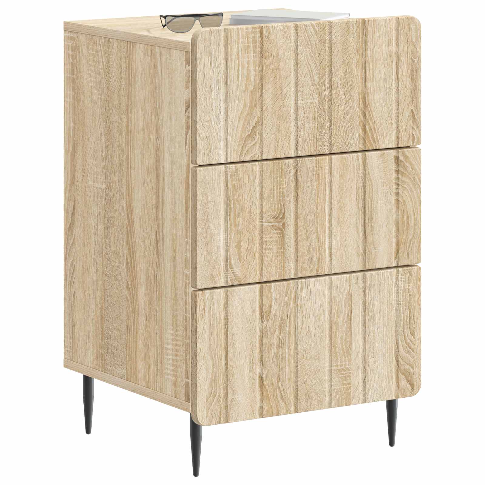 Nachtkastje met lade Sonoma Eiken 43x 41 x 68 cm Bewerkt hout