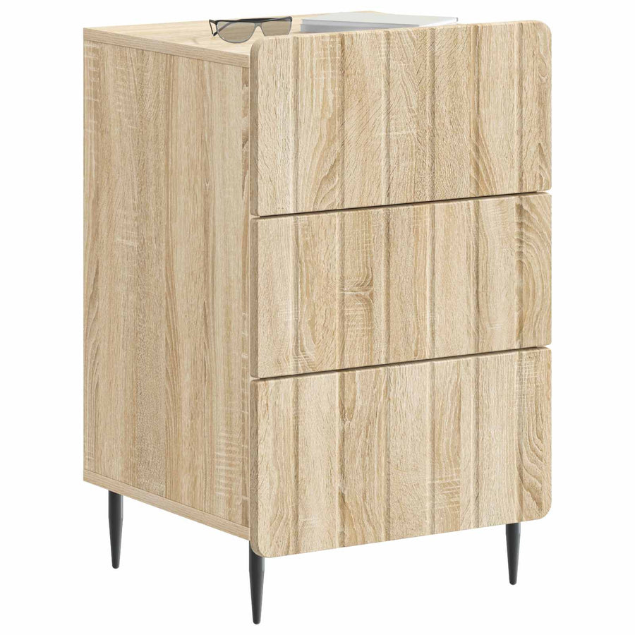 Nachtkastje met lade Sonoma Eiken 43x 41 x 68 cm Bewerkt hout