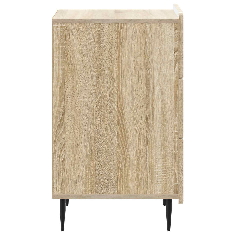 Nachtkastje met lade Sonoma Eiken 43x 41 x 68 cm Bewerkt hout