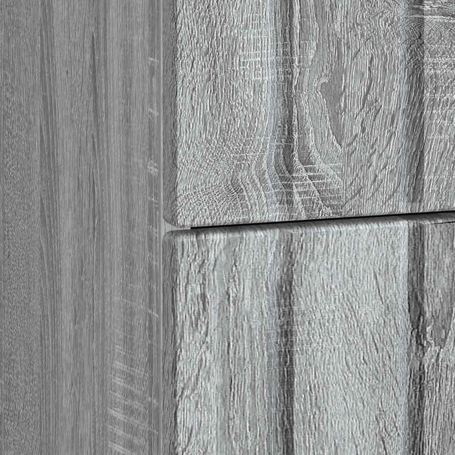 Nachtkastje met lade Grijs sonoma 43x 41 x 68 cm Bewerkt hout