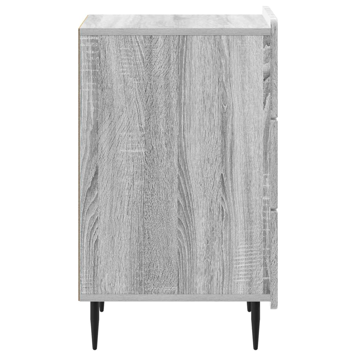 Nachtkastje met lade Grijs sonoma 43x 41 x 68 cm Bewerkt hout