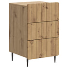 Nachtkastje 43x41x68 cm bewerkt hout