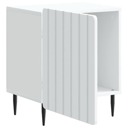 Nachtkastje 2 pcs Wit 43 x 34,5 x 52 cm Bewerkt hout