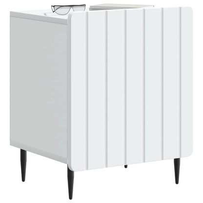 Nachtkastje 2 pcs Wit 43 x 34,5 x 52 cm Bewerkt hout