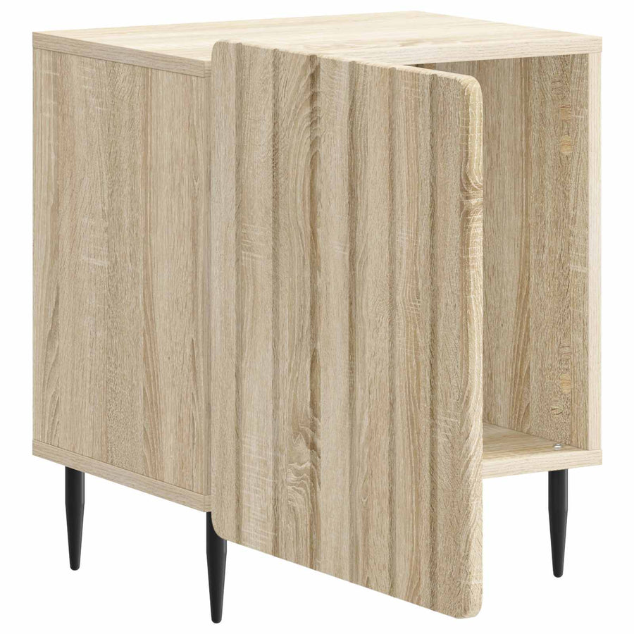 Nachtkastje Sonoma Eiken 43 x 34,5 x 52 cm Bewerkt hout