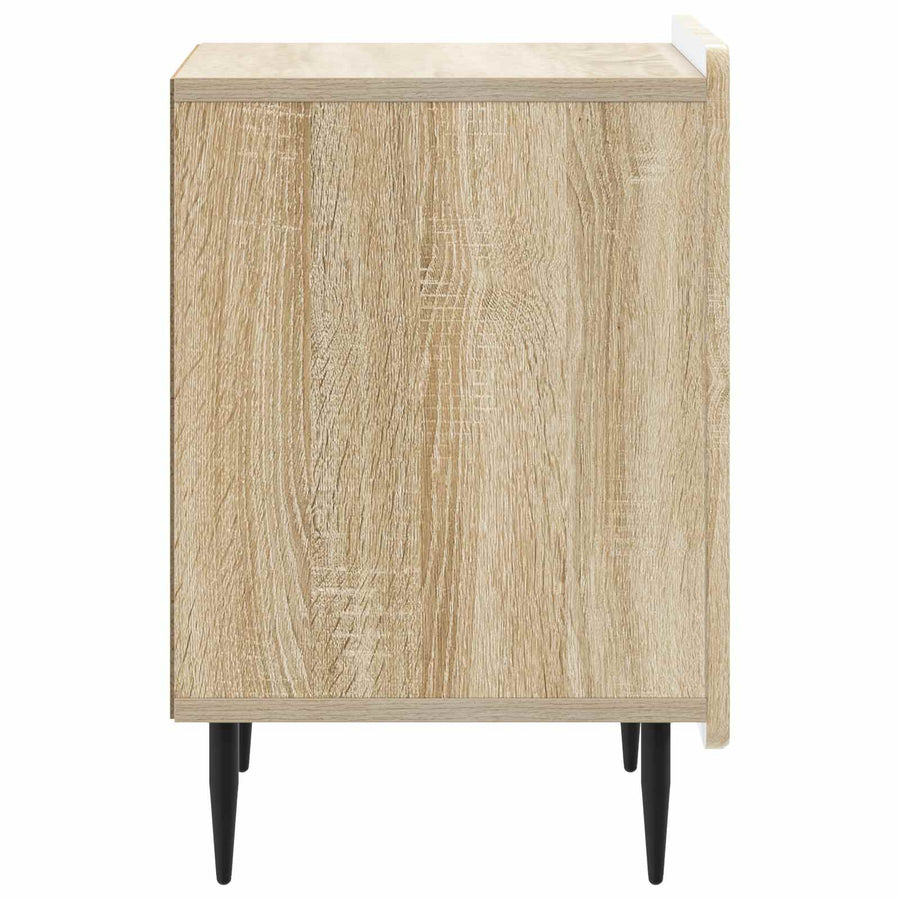 Nachtkastje Sonoma Eiken 43 x 34,5 x 52 cm Bewerkt hout